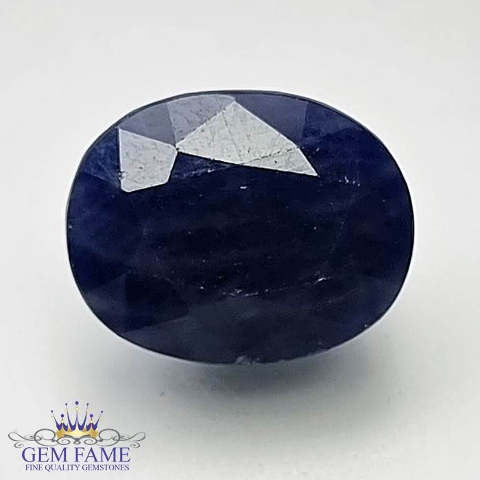 Blue Sapphire 6.97ct Natural Gemstone Mozambique