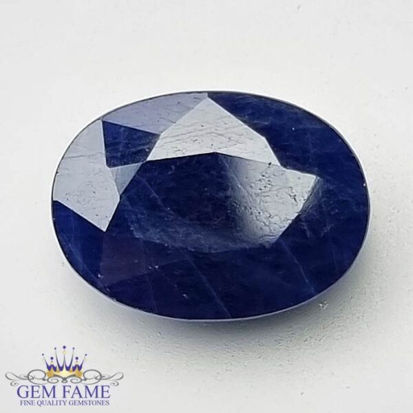 Blue Sapphire 6.33ct Natural Gemstone Mozambique