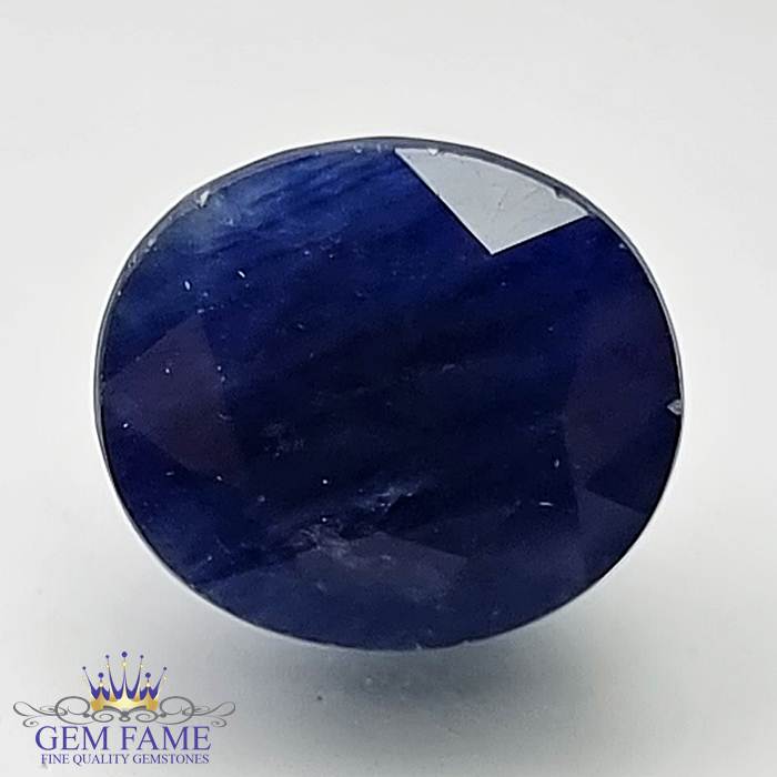 Blue Sapphire 6.29ct Natural Gemstone Mozambique