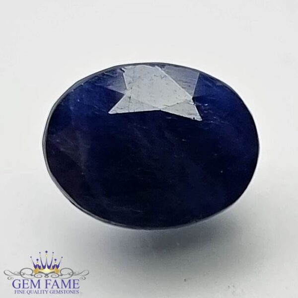 Blue Sapphire 4.97ct Natural Gemstone Mozambique