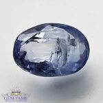 Blue Sapphire 3.06ct (Neelam) Gemstone Ceylon