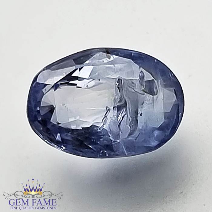 Blue Sapphire 3.06ct (Neelam) Gemstone Ceylon