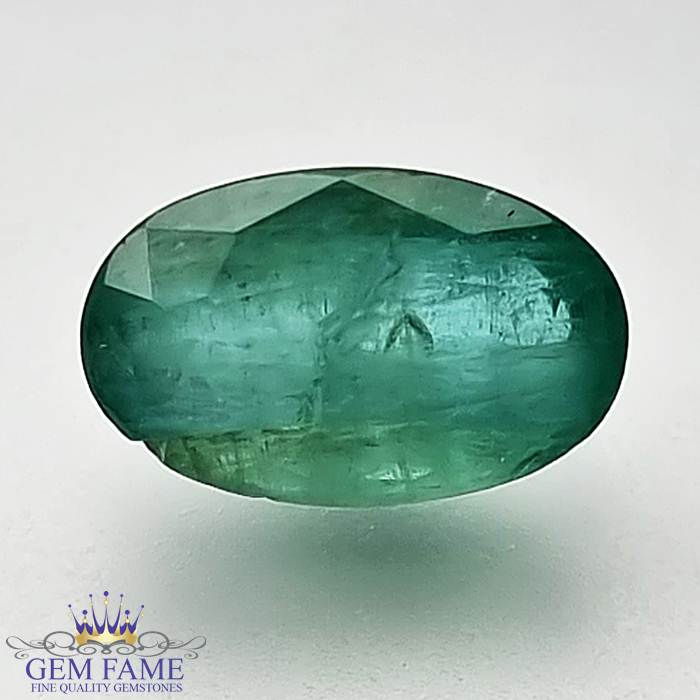 Emerald 3.39ct (Panna) Gemstone Zambian