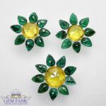 Earrings And Pendant Loose Gemstone set