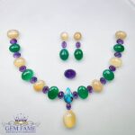 Necklace / Earrings / Ring Loose Gemstone set
