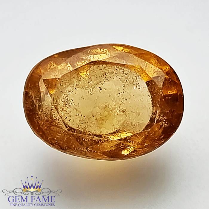 Golden Hessonite 12.93ct Gemstone Ceylon