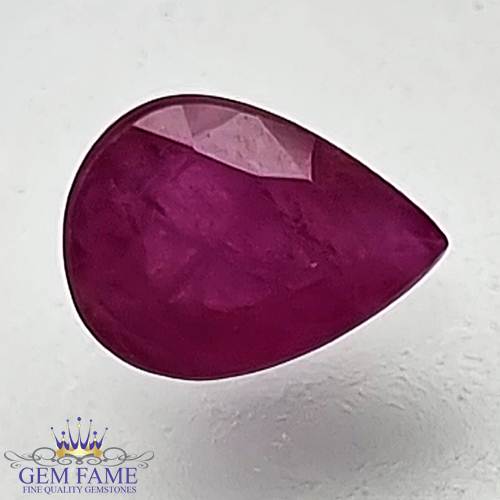 Ruby (Manik) 0.90ct Gemstone Burma