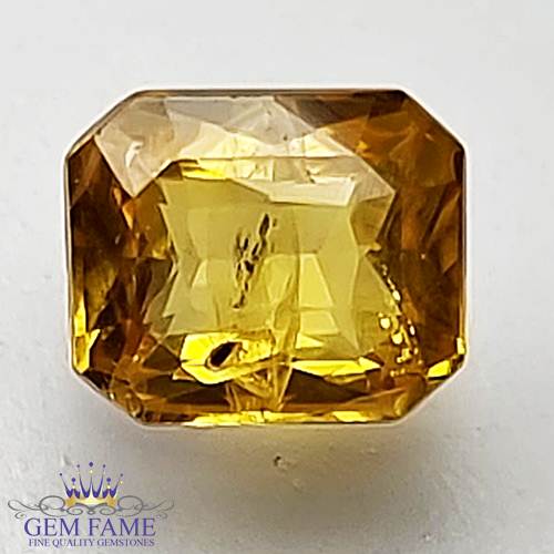 Yellow Sapphire 1.59ct (Pukhraj) Stone Ceylon