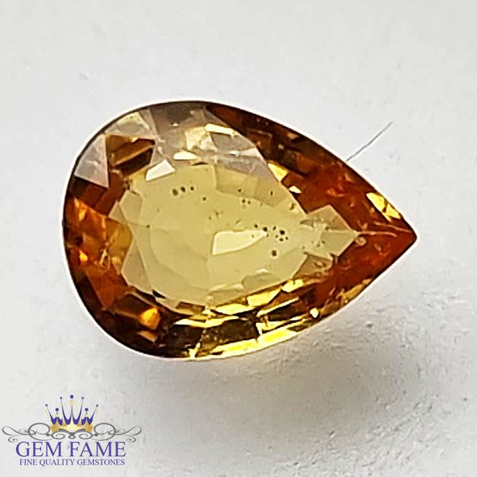 Yellow Sapphire 0.79ct (Pukhraj) Stone Ceylon