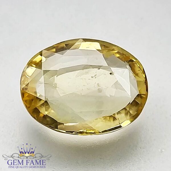 Yellow Sapphire 5.00ct (Pukhraj) Stone Ceylon