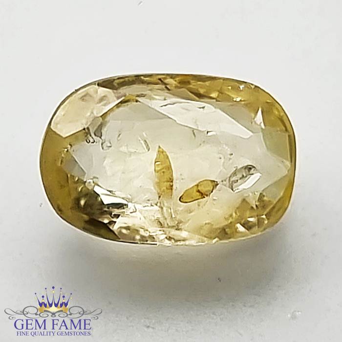 Yellow Sapphire 3.00ct (Pukhraj) Stone Thailand