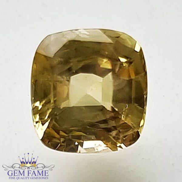 Yellow Sapphire 1.60ct (Pukhraj) Stone Ceylon