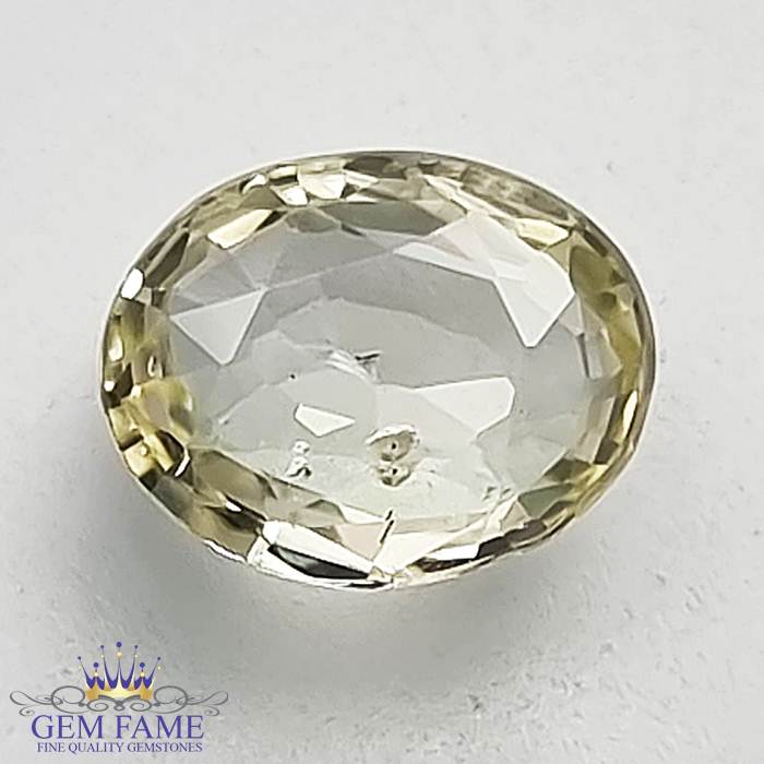 Yellow Sapphire 1.29ct (Pukhraj) Stone Ceylon