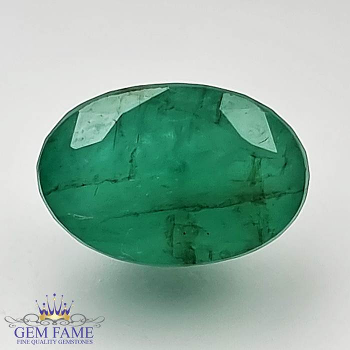 Emerald 3.76ct (Panna) Gemstone Zambian