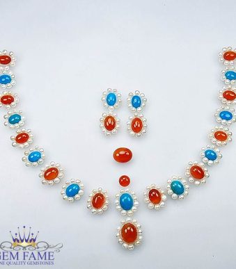 Necklace / Earrings / Ring Loose Gemstone set