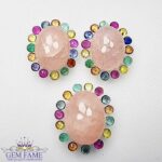 Earrings And Pendant Loose Gemstone set