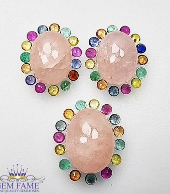 Earrings And Pendant Loose Gemstone set
