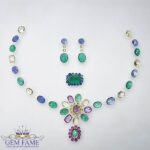 Necklace / Earrings / Ring Loose Gemstone set