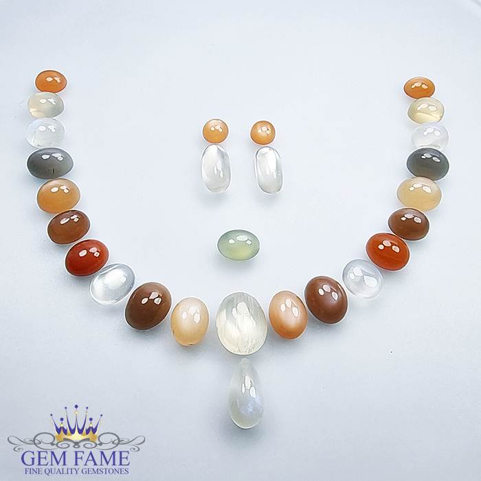 Necklace / Earrings / Ring Loose Gemstone set