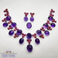 Necklace / Earrings / Ring Loose Gemstone set