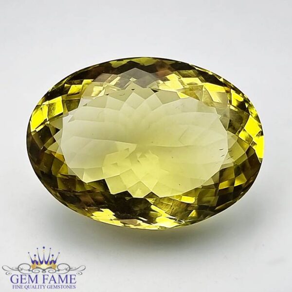 Lemon Quartz 49.84ct Gemstone India