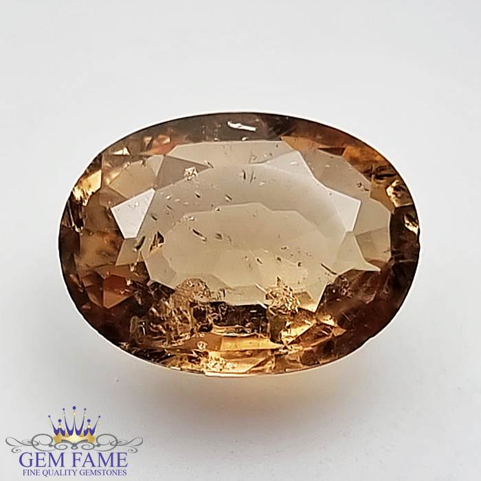 Golden Topaz 5.21ct Gemstone Burma