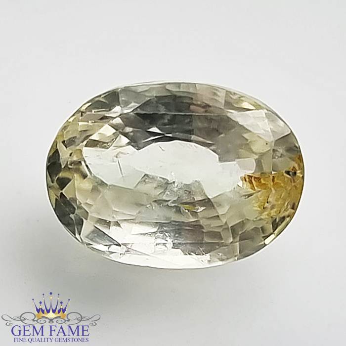 Yellow Sapphire 4.12ct (Pukhraj) Stone Ceylon