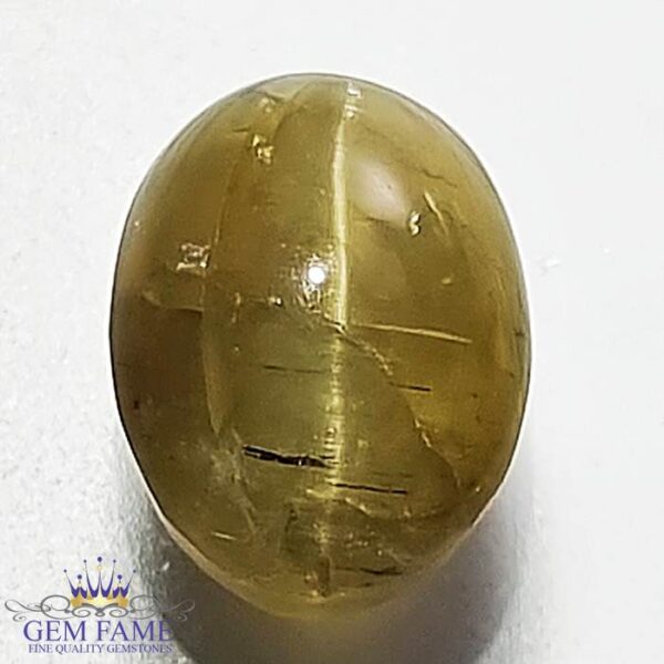 Apatite Cat's Eye Gemstone 4.23ct India