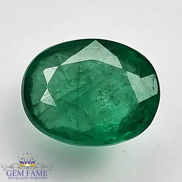 Emerald 1.55ct (Panna) Gemstone Zambian