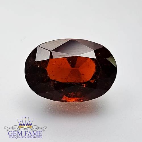 Hessonite Gomed 9.05ct Natural Gemstone Ceylon