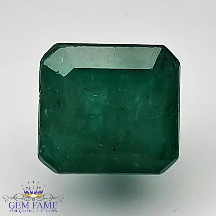 Emerald 3.37ct (Panna) Gemstone Zambian