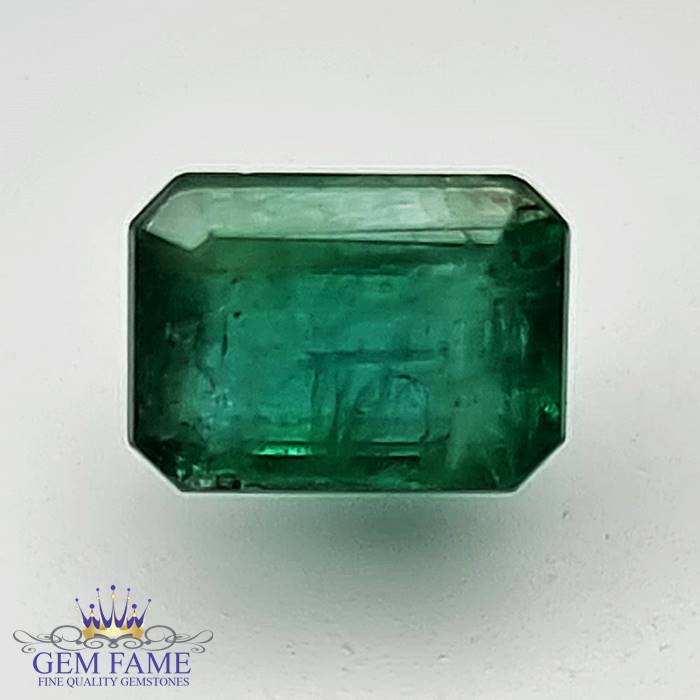 Emerald 1.28ct (Panna) Gemstone Zambian