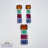 Earrings / Pendant Loose Gemstone set