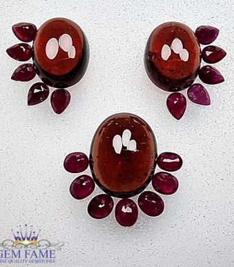 Earrings / Pendant Loose Gemstone set