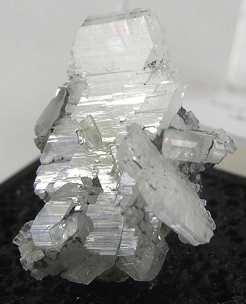 "Albite mineral: a gleaming crystalline structure."





