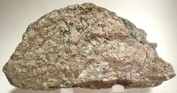"Breithauptite: Rare gemstone with metallic luster"