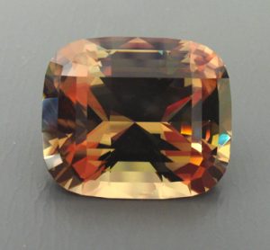 "Color-changing diaspore gemstone."




