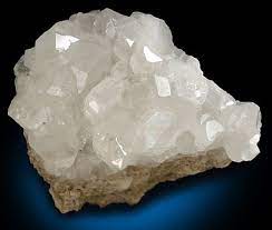 "Close-up of Colemanite mineral specimen."




