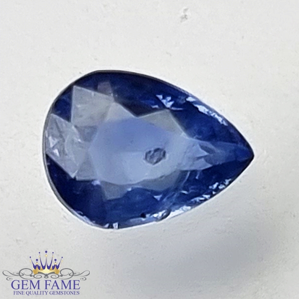 Blue Sapphire 0.41ct (Neelam) Gemstone Ceylon