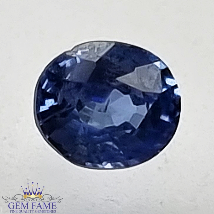 Blue Sapphire 0.44ct (Neelam) Gemstone Ceylon