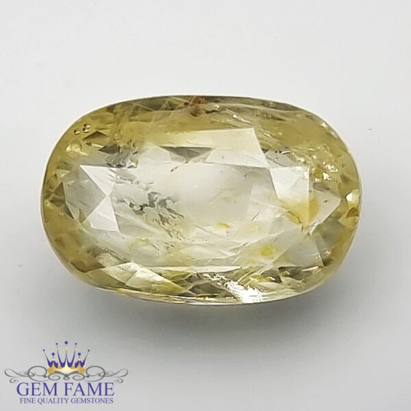 Yellow Sapphire (Pukhraj) 7.27ct Natural Ceylon