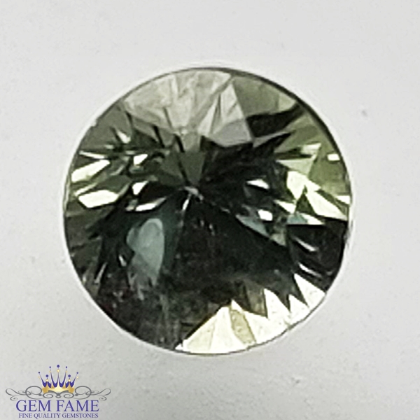 Green Sapphire 0.30ct Natural Gemstone Ceylon