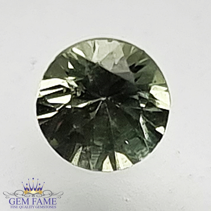 Green Sapphire 0.28ct Natural Gemstone Madagascar