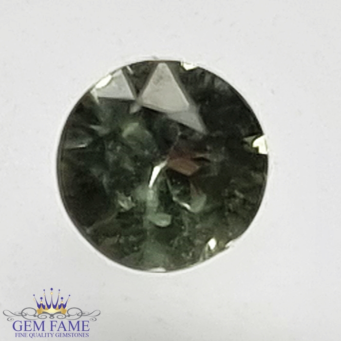 Green Sapphire 0.24ct Natural Gemstone Madagascar
