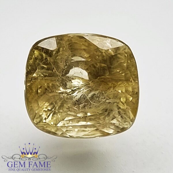 Yellow Sapphire (Pukhraj) 3.60ct Natural Ceylon