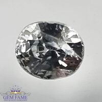 White Sapphire (Pukhraj) 0.55ct Natural Ceylon