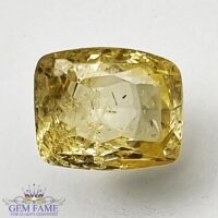 Yellow Sapphire (Pukhraj) 1.53ct Natural Ceylon