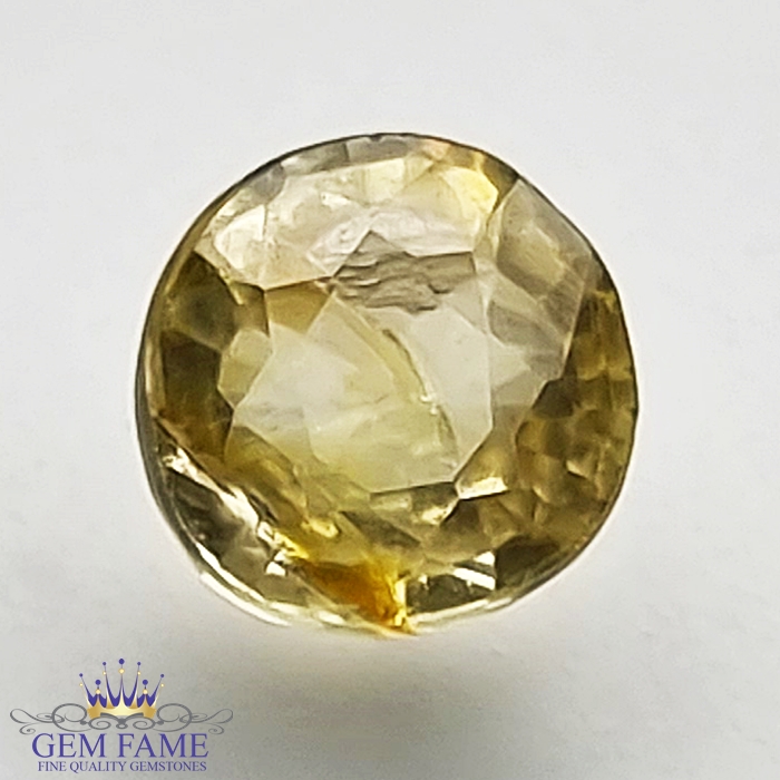 Yellow Sapphire (Pukhraj) 1.62ct Natural Ceylon