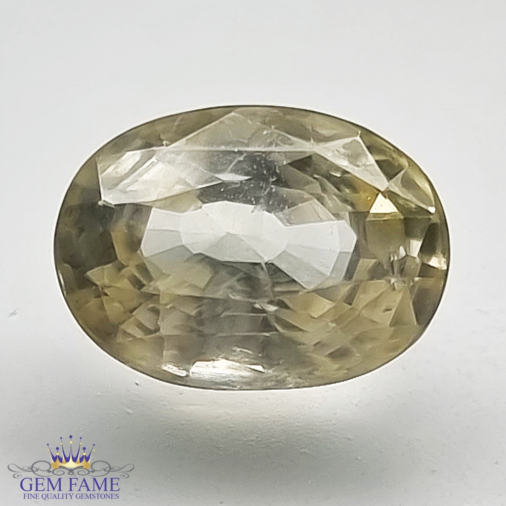 Yellow Sapphire (Pukhraj) 4.25ct Natural Ceylon