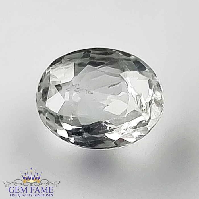 White Sapphire 1.85ct Gemstone Ceylon